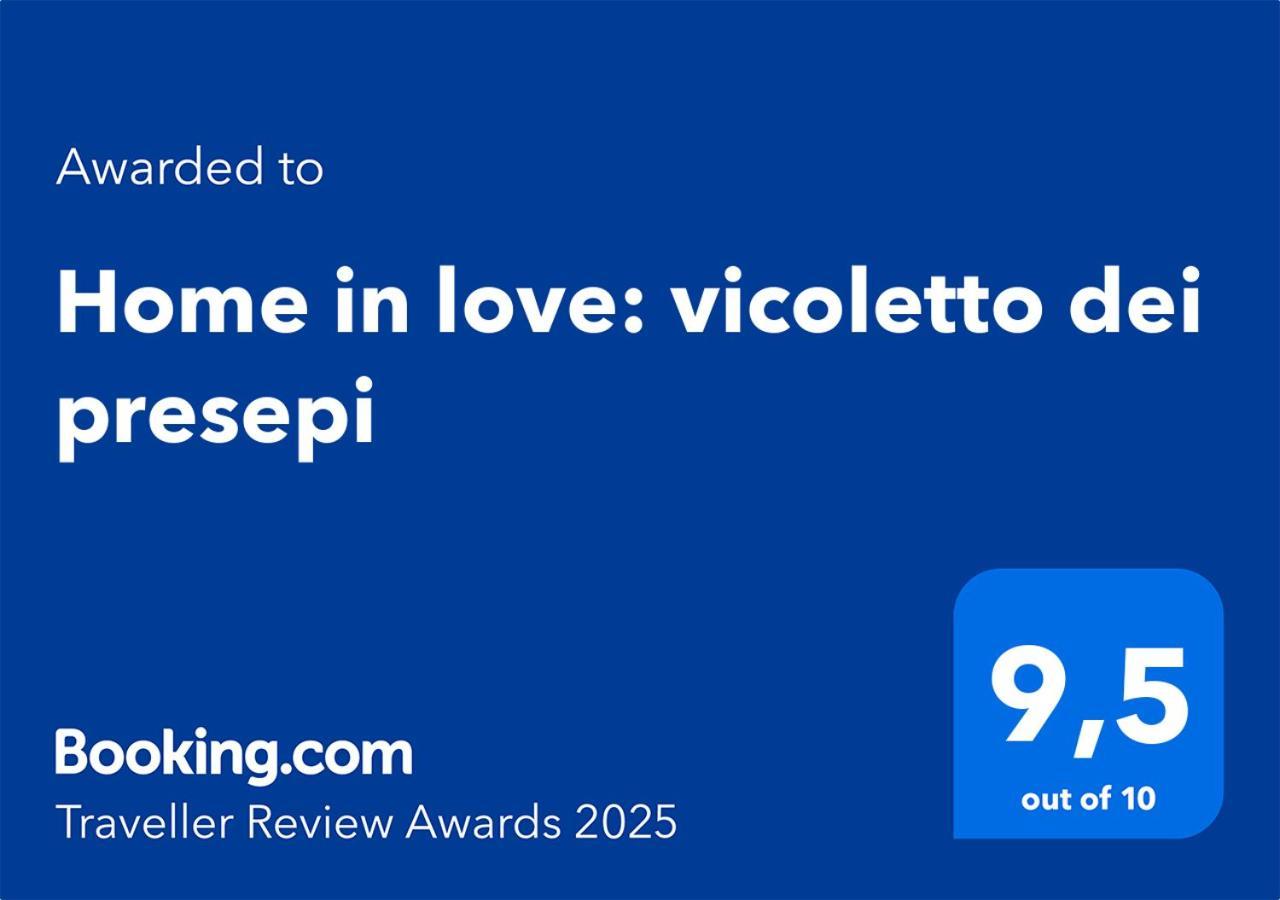 Home In Love: Vicoletto Dei Presepi Napoli Ngoại thất bức ảnh